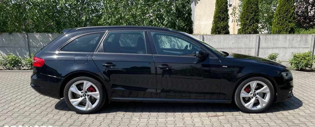 Audi A4 cena 49999 przebieg: 182379, rok produkcji 2014 z Trzciel małe 121